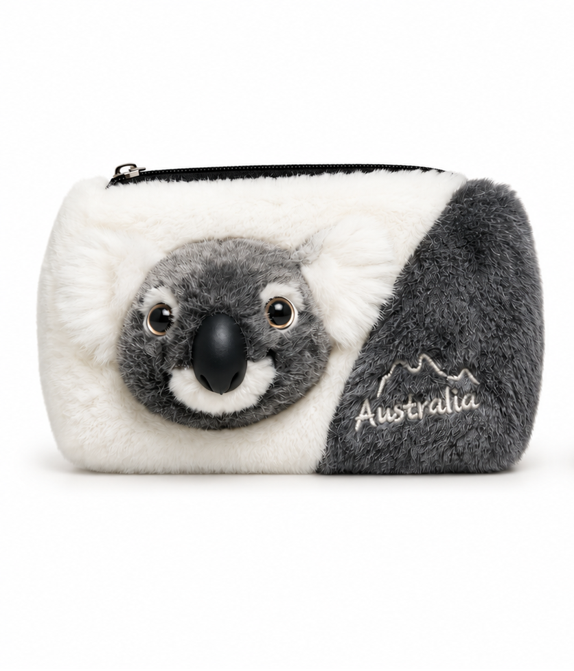 Plush Coin Wallet 14cm