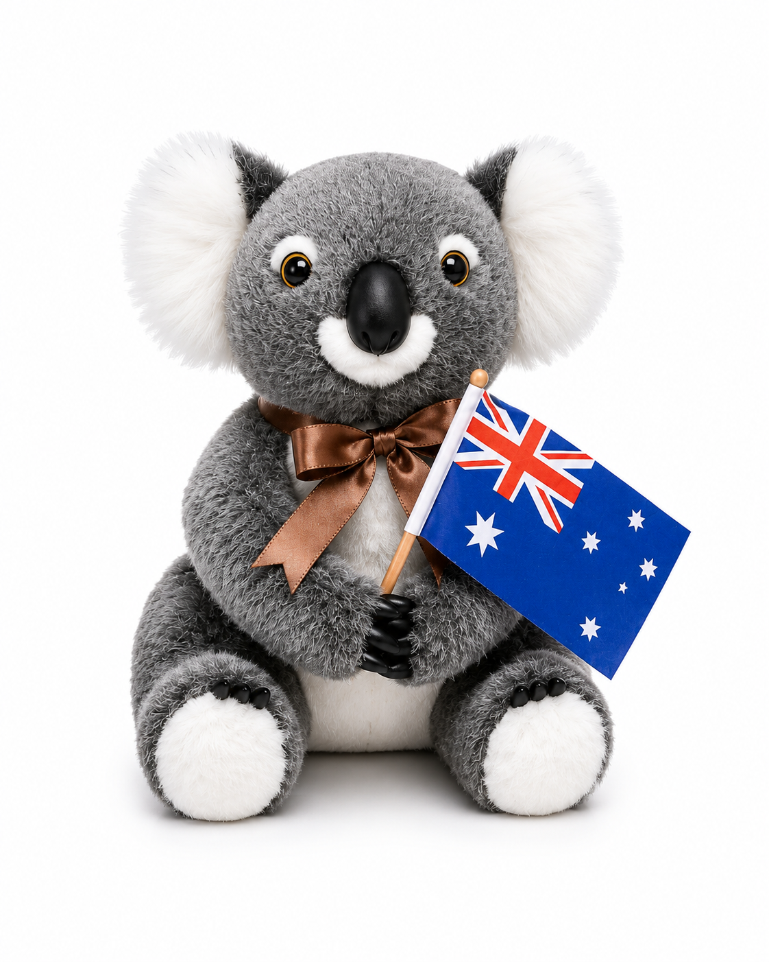 Classic Koala with Flag Plush 30cm