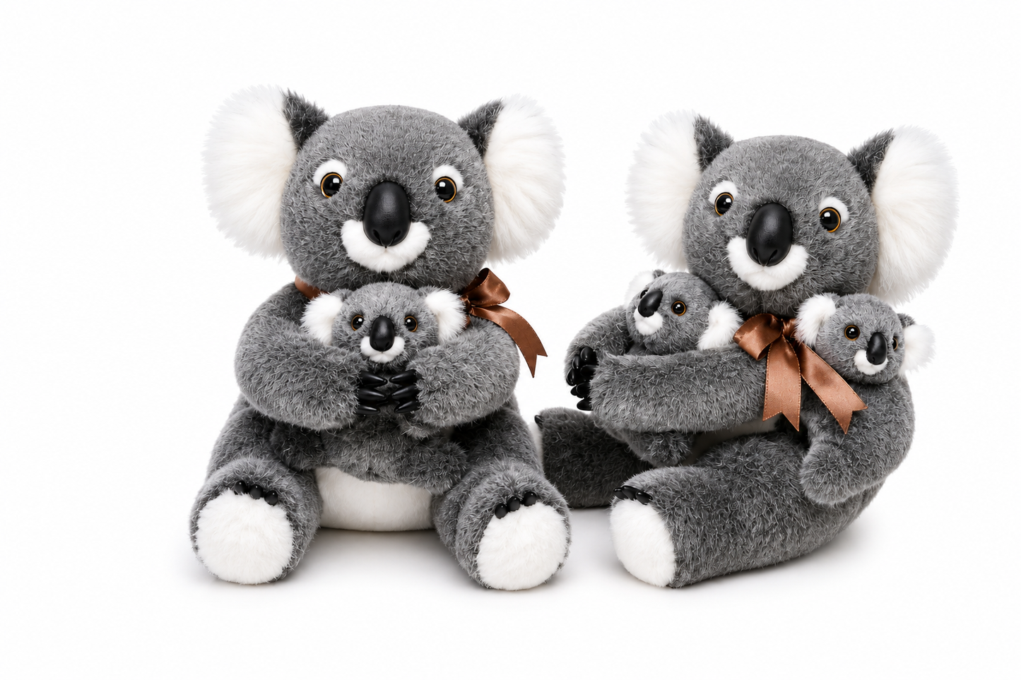 Classic Koala with Baby Plush 30cm