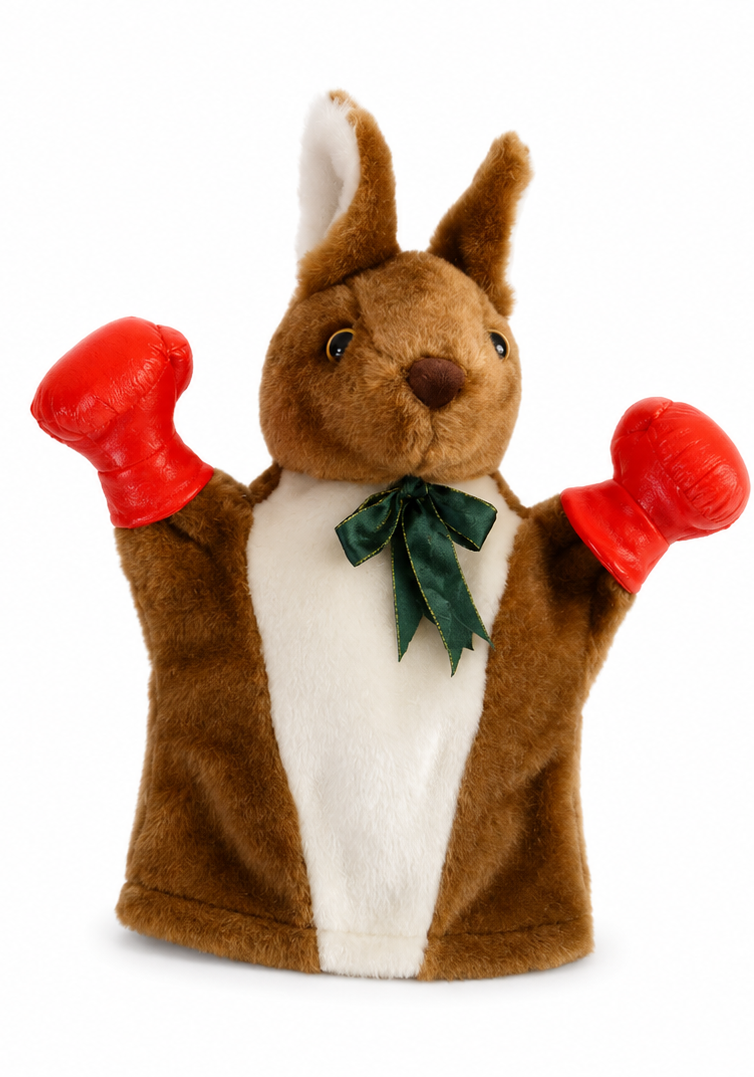 Plush Animal Puppet 25cm
