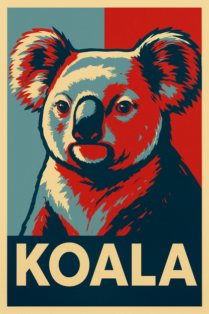 Koala Campaign Printed Fridge Magnet