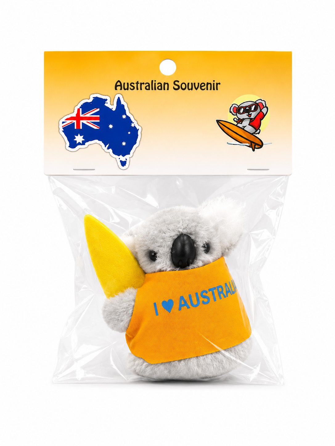 Koala Surfboard Clip-on 8cm
