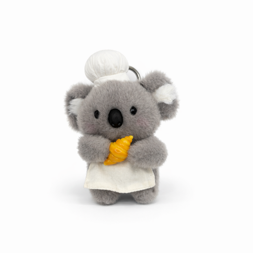 Cute Koala Chef Charm 13cm