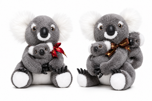 Koala with Babies Plush Buddy 20cm