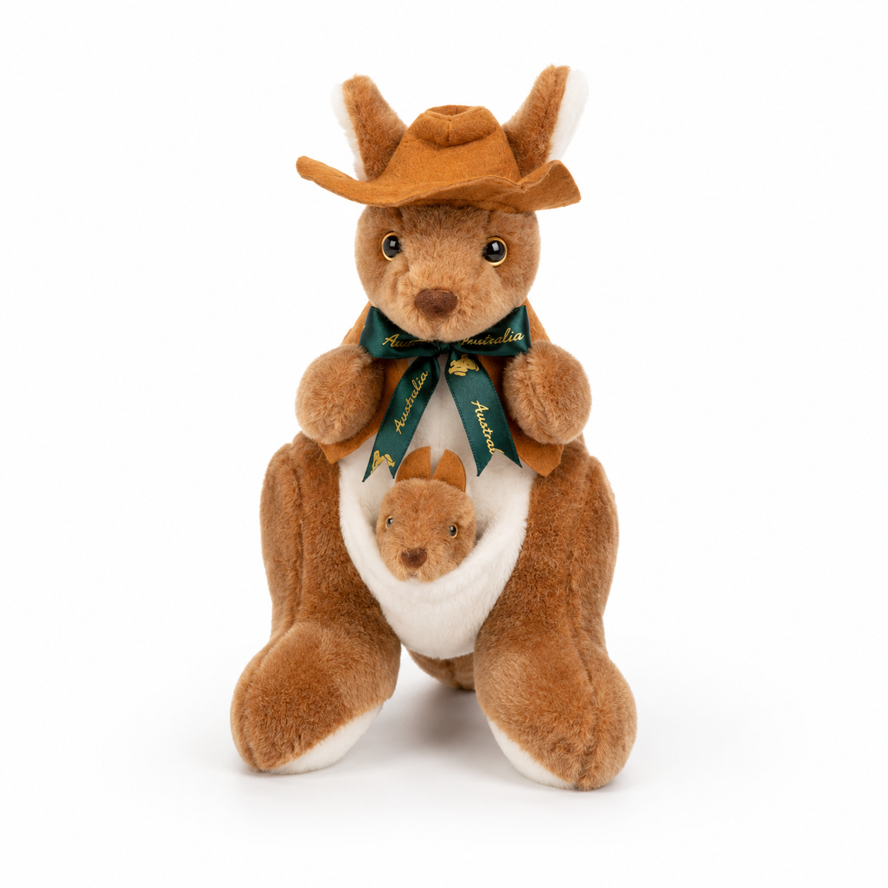 Swatter Hat Kangaroo with Jacket Plush Snuggly 38cm
